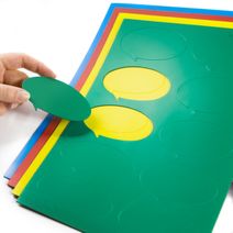 Magneetsymbolen tekstballon ovaal