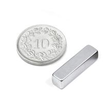 Quadermagnet 20 x 5 x 5 mm