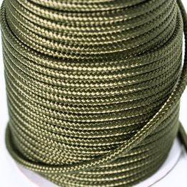 Corde polypropylène 7 mm x 60 m pour la pêche magnétique, olive, n'est pas une corde d'escalade !