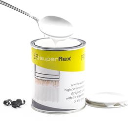 superflex Grundierung ideal für superflex Produkte, weiss, 750 ml, für eine Fläche von ca. 6 m²