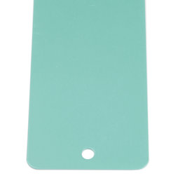 MB-16/turq, Magneetstrip 35 cm, hechtondergrond voor magneten, om te schroeven, incl. 6 sterke magneten, turquoise
