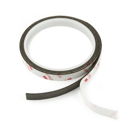 NMT-10-STIC/01m, Magneettape neodymium 10 mm, zelfklevend magneetband, extra-sterke houdkracht, rol à 1 m