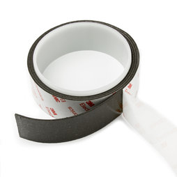 NMT-30-STIC/01m, Magneettape neodymium 30 mm, zelfklevend magneetband, extra-sterke houdkracht, rol à 1 m
