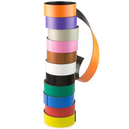 MT-30, Farbiges Magnetband 30 mm, zum selber Beschriften und Zuschneiden, Rollen à 1 m