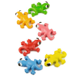 LIV-87, Geckos, dekorative Kühlschrankmagnete, 6er-Set