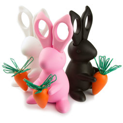 M-66, Desk Bunny schaarhouder, met schaar en paperclipbakje
