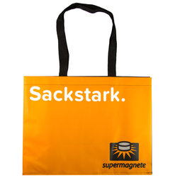 SM-SB-01, Boodschappentas supermagnete.swiss, van kunststof, niet magnetisch!
