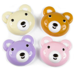 SALE-090, Honey, Kühlschrankmagnete in Bärchenform, 4er-Set