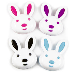 SALE-089, Bunny, Kühlschrankmagnete in Häschenform, 4er-Set
