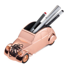 M-OFFICE-OLDIERG, rosé-gold, Briefbeschwerer, Büroklammerhalter, Stifteköcher