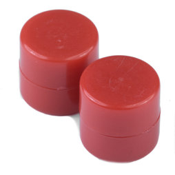 M-DISC-01/red, Disque magnétique avec enveloppe en matière synthétique, lot de 10 pcs., rouge