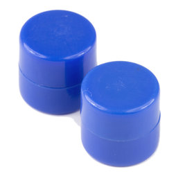 M-DISC-01/blue, Disque magnétique avec enveloppe en matière synthétique, lot de 10 pcs., bleu