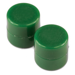 M-DISC-01/green, Disque magnétique avec enveloppe en matière synthétique, lot de 10 pcs., vert