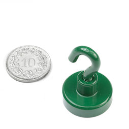 Hakenmagnet grün