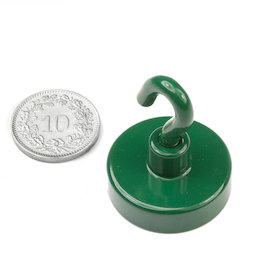 Hakenmagnet grün
