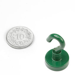 Hakenmagnet grün