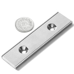 Flachleisten-Magnet 80 x 20 x 4 mm