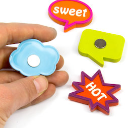 SALE-109, Expression Magnets Fancy, gummiert, 4er-Set