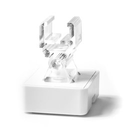 MPH-34, Plafondmagneet met houder voor posterlijsten, ferriet magneetsysteem in kunststof behuizing, met verstelbare adapter, 180° zwenkhoek