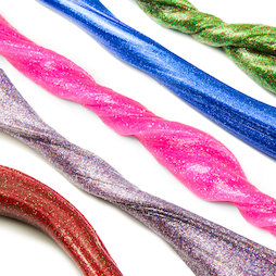 M-PUTTY-GLITTER, Intelligente Knete Glitter, mit Glitzer, verschiedene Farben, nicht magnetisch!