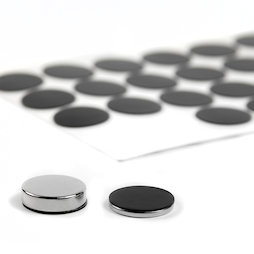 M-SIL-20, Disques en silicone Ø 20 mm, Autocollants, lot de 36