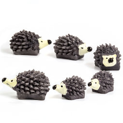 LIV-135, Igel, Dekomagnete in Igel-Form, 6er-Set
