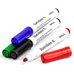 BA-018, Whiteboardmarkers, set van 4, kleurassortiment