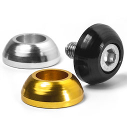 OSC-01, Sluitring, van geëloxeerd aluminium, in verschillende kleuren, niet magnetisch!