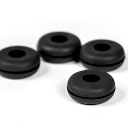 LP-SPARE-07, Rubber dopjes, reserveonderdeel wisselkentekenhouder, set van 4