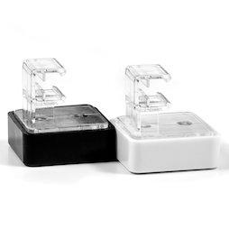 SF-MBF-02, Support magnétique avec support pour cadre affiche, système magnétique en ferrite dans boitier en plastique, avec adaptateur horizontal
