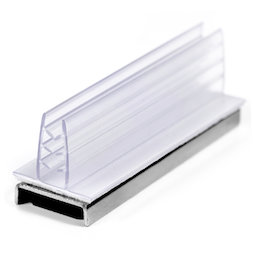 SF-MGS-04, Schilderhalter magnetisch, mit vertikalem, nach oben gerichtetem Greifer, aus Kunststoff