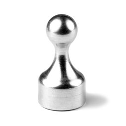 M-20, Chefmagneet klein, exclusieve kantoormagneet neodymium, 30 mm hoog, van aluminium