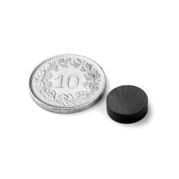 Scheibenmagnet Ø 10 mm, Höhe 3 mm