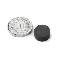 Scheibenmagnet Ø 12 mm, Höhe 5 mm