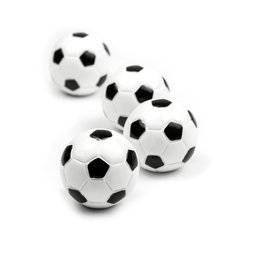 LIV-45, Kicker, Dekomagnete in Form eines Fussballes, 4er-Set