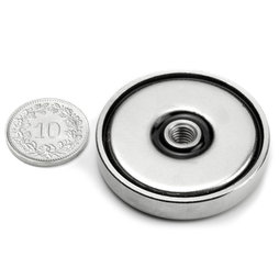 ITN-40, Topfmagnet mit Innengewinde M6, Ø 40 mm