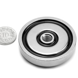 ITN-48, Topfmagnet mit Innengewinde M8, Ø 48 mm