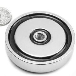 ITN-60, Topfmagnet mit Innengewinde M8, Ø 60 mm