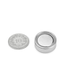 FGN-20, Aimant en pot à coller, Ø 20 mm