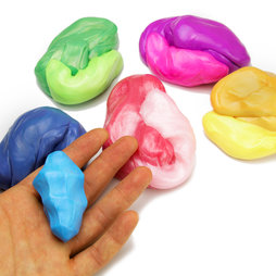 M-PUTTY-CAMO, Intelligent Putty Camo, verandert tijdens het kneden van kleur, verschillende kleuren, niet magnetisch!
